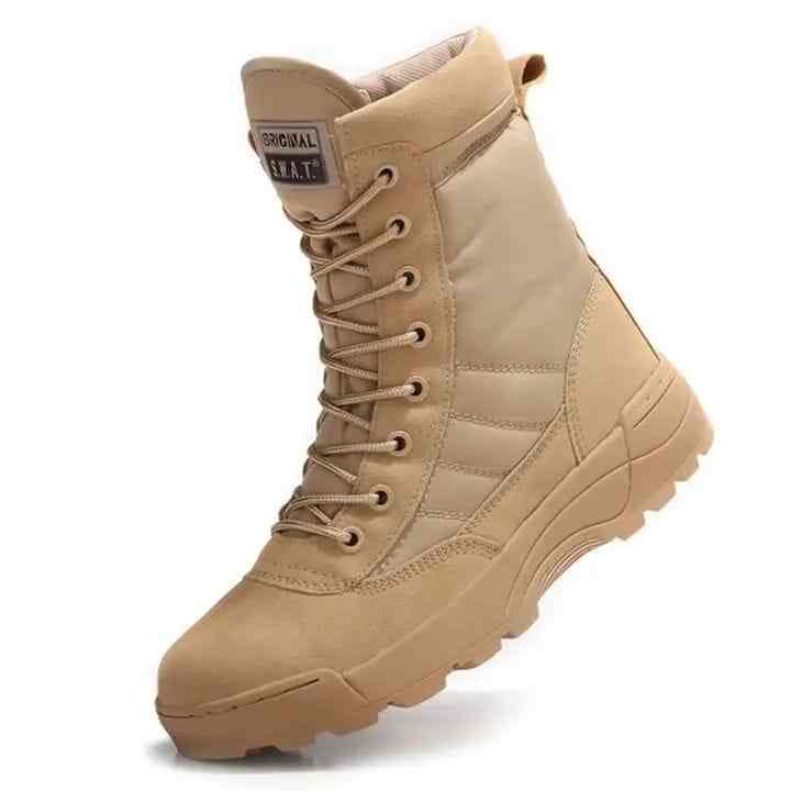 Camel boots for men with tactical outdoor style | GENZY