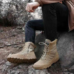 Camel tactical boots for men | GENZY OFFICIAL